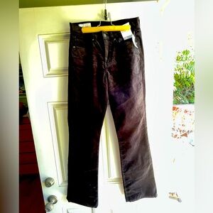 Black corduroy jeans Gap